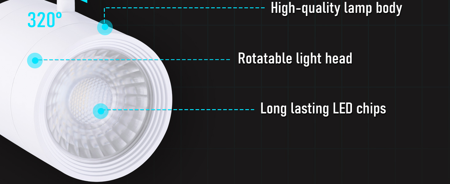 Track Lighting Heads