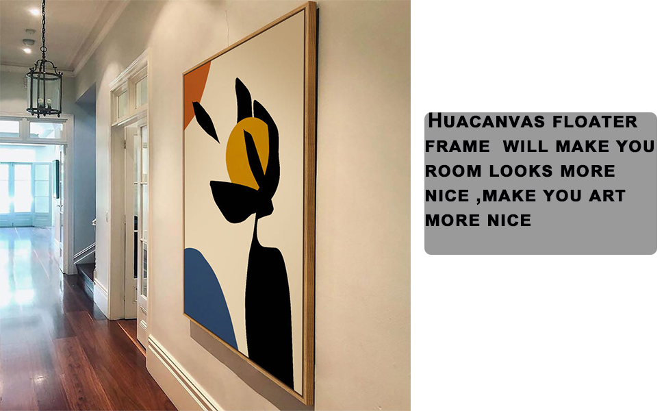 HUACANVAS Canvas Floater Frames, Canvas Floating Frame