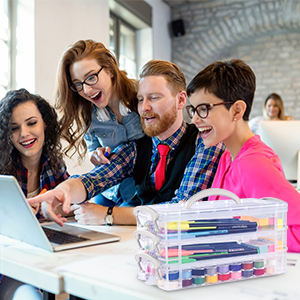 Anstore Storage Box with Handles