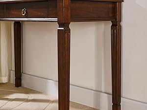 Traditional Solid Wood Writing Desk