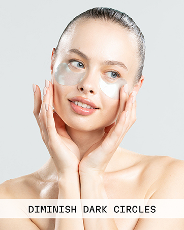 Hyaluronic acid caffeine eye patches hydrogel gel