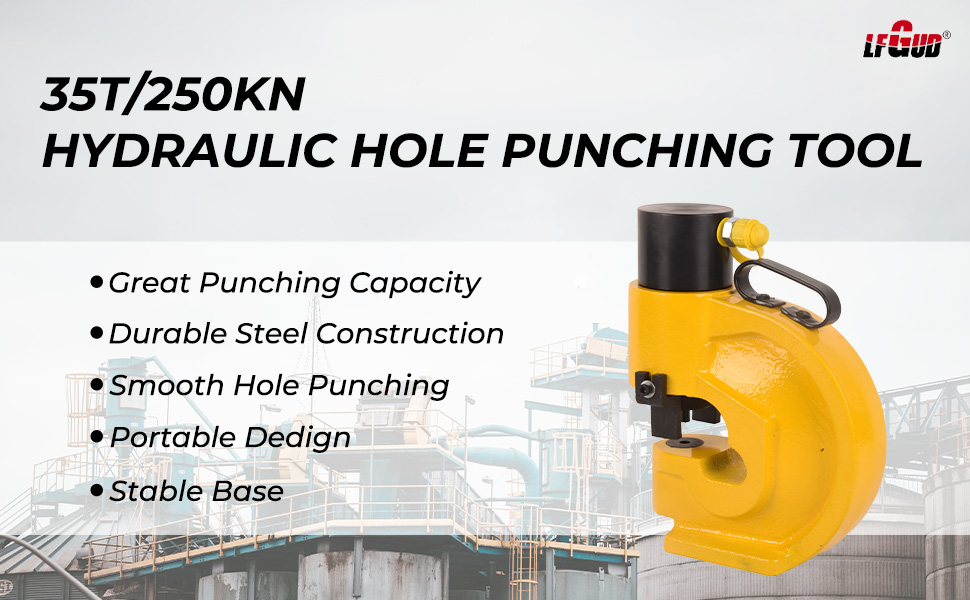 35T/250KN HYDRAULIC HOLE PUNCHING TOOL