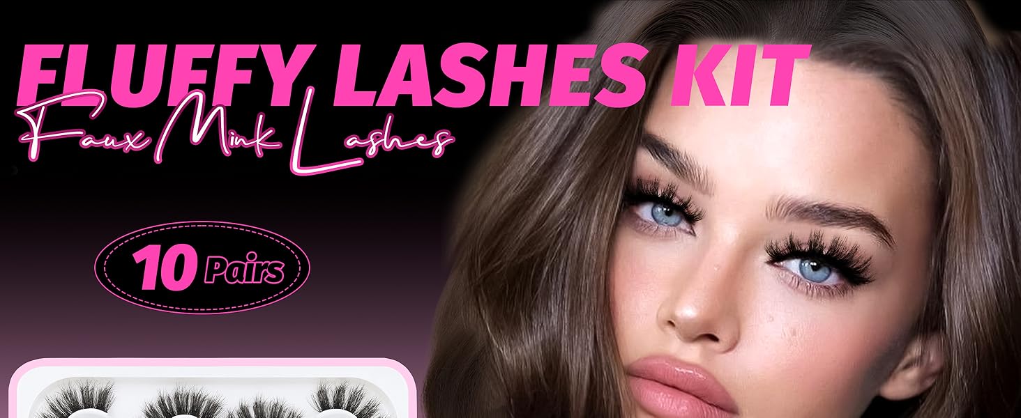 Fluffy Lashes Kit