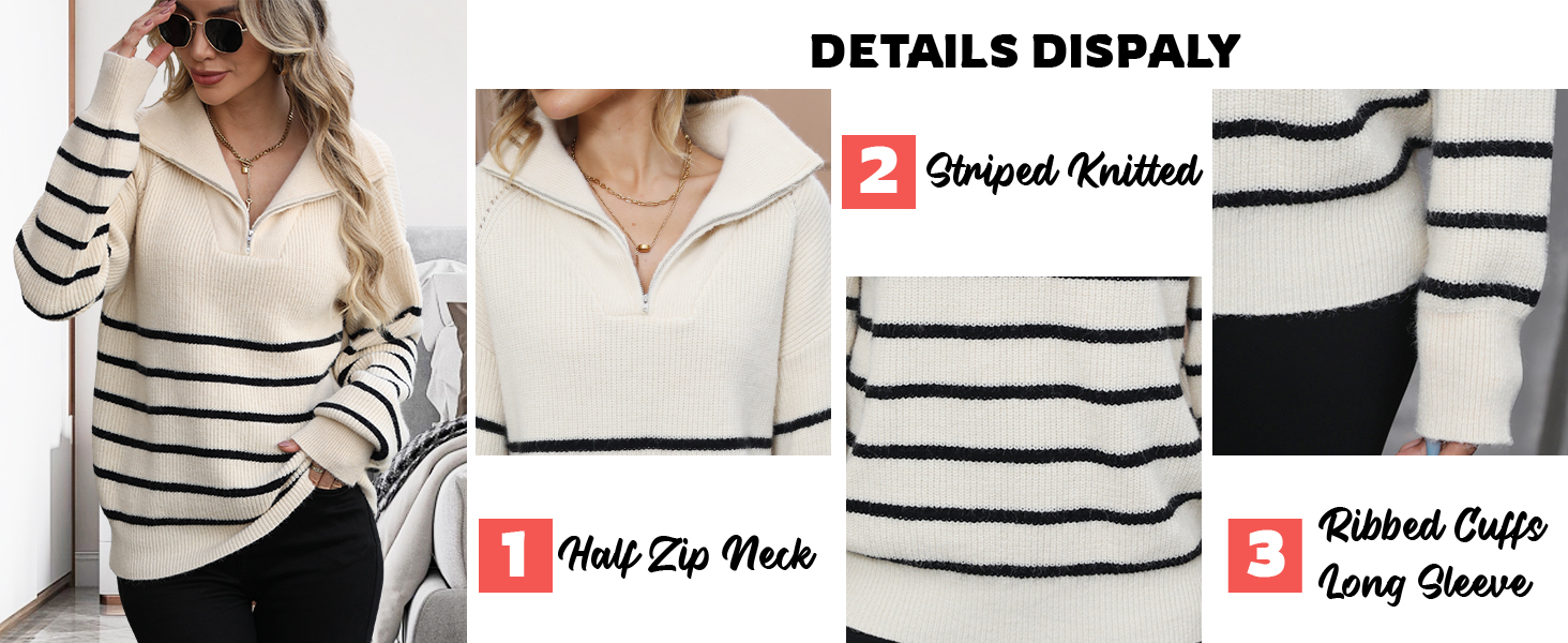 Zipper Sweater
