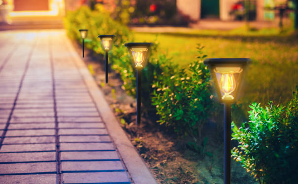 yanhao花园灯 户外 太阳能灯 IP67 防水 灯泡颜色 太阳能 LED 灯