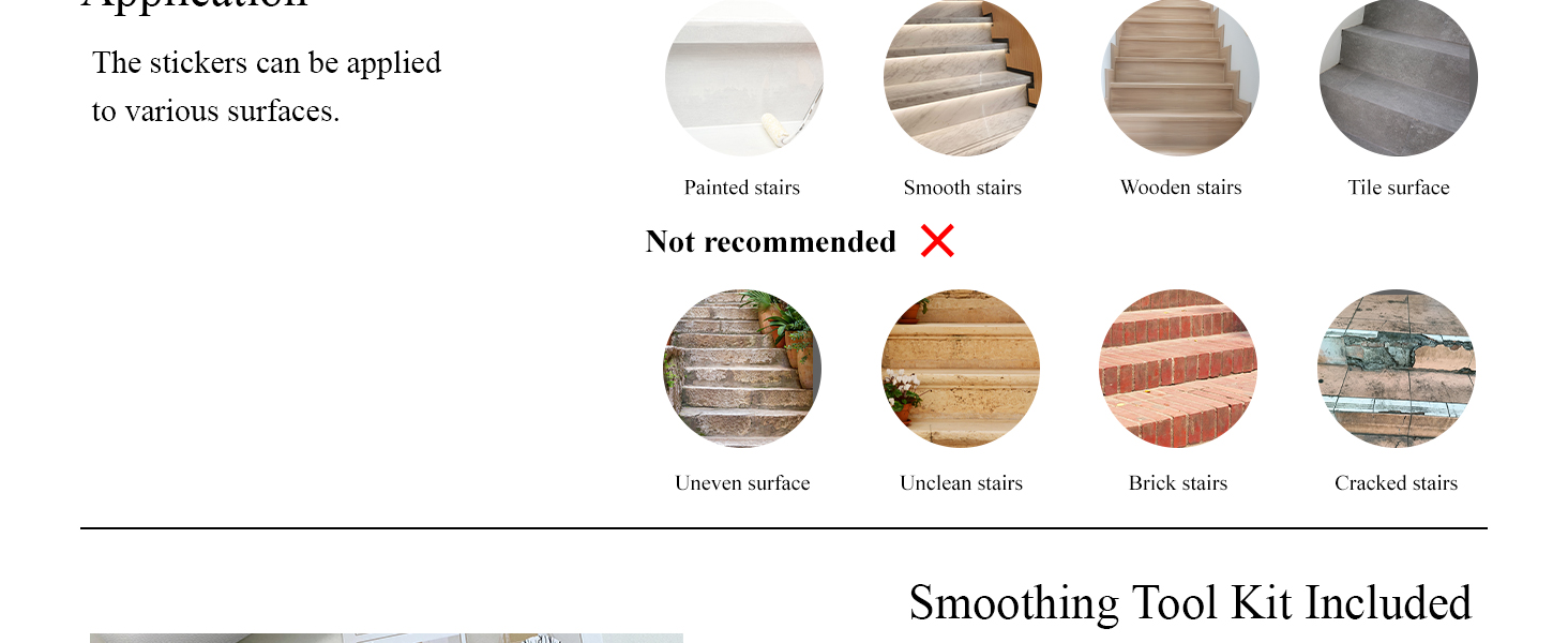 blackblash for stair riser