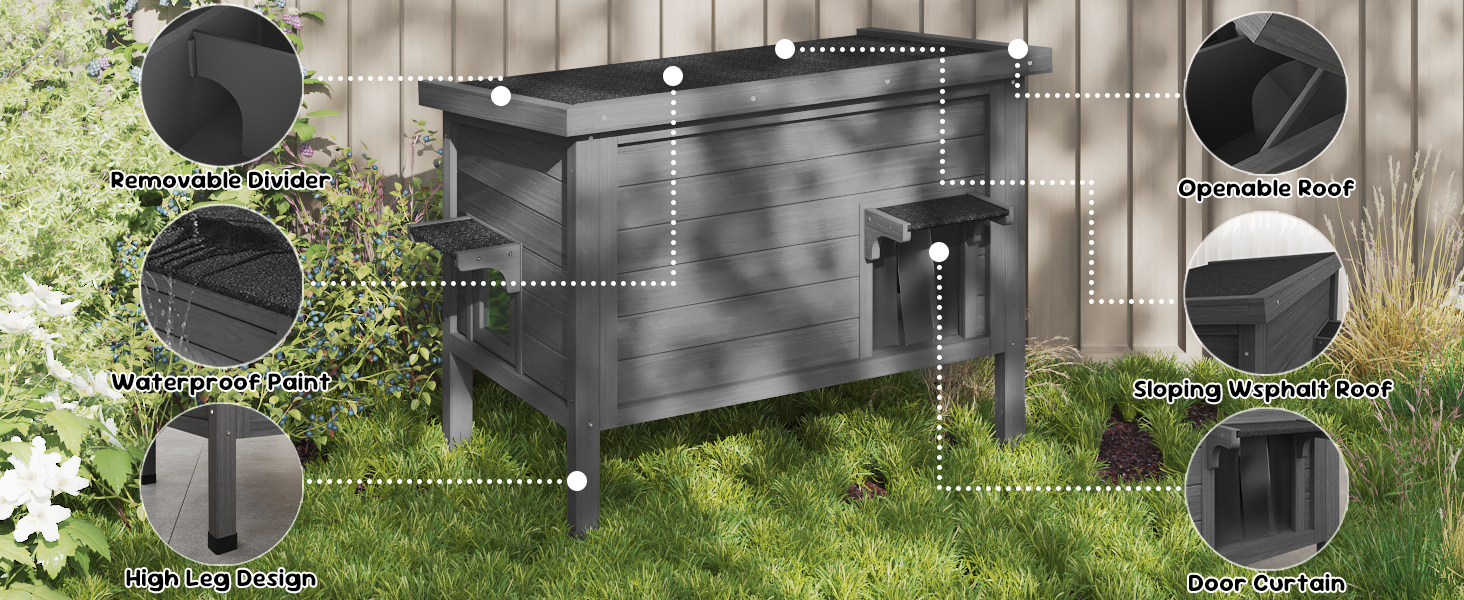 Outdoor Cat House