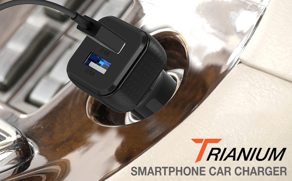 Trianium Car Charger A+01a