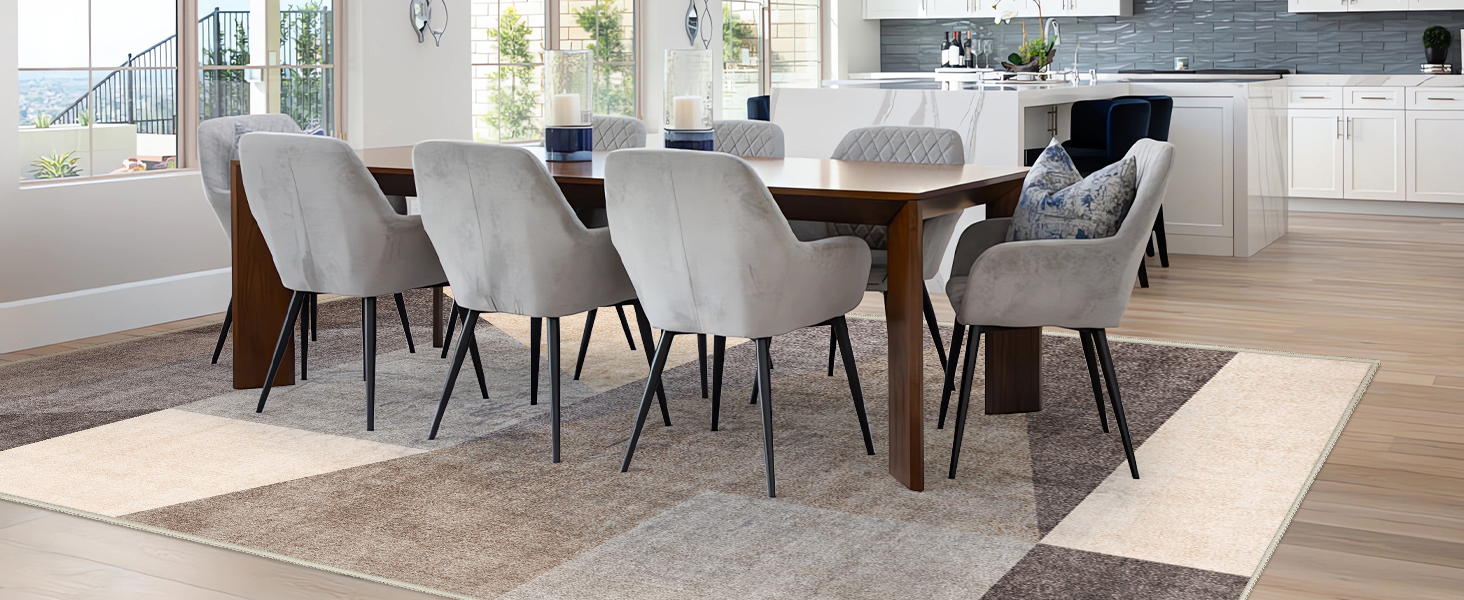 modern area rug