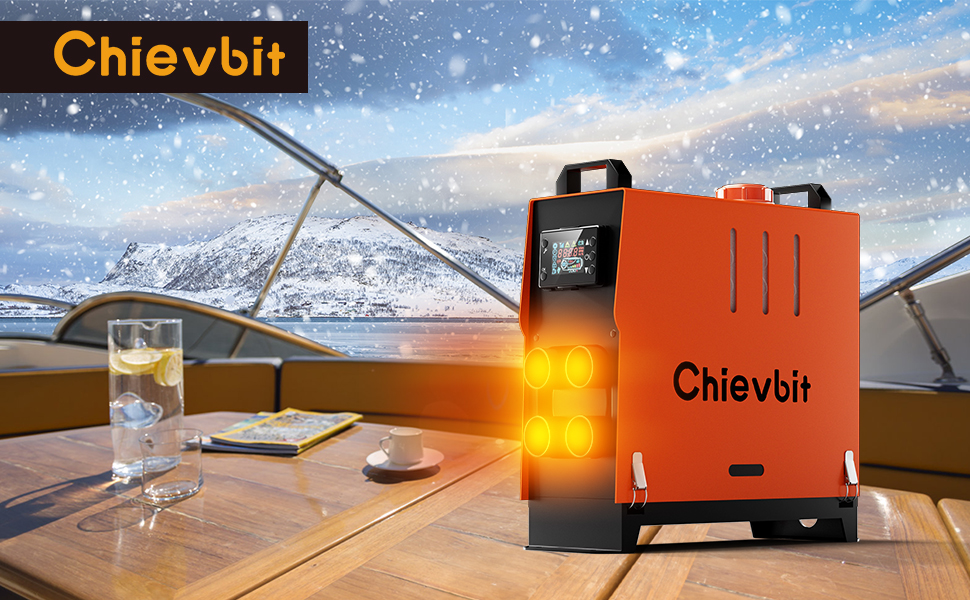 Chievbit 8KW Diesel Air Heater AllinOne 12V, Portable