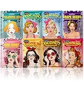FeiCuiYun Girl Character Sheet Masks, Spa Party Facial Mask Skincare Set, Sheet Masks Skin Care, ...