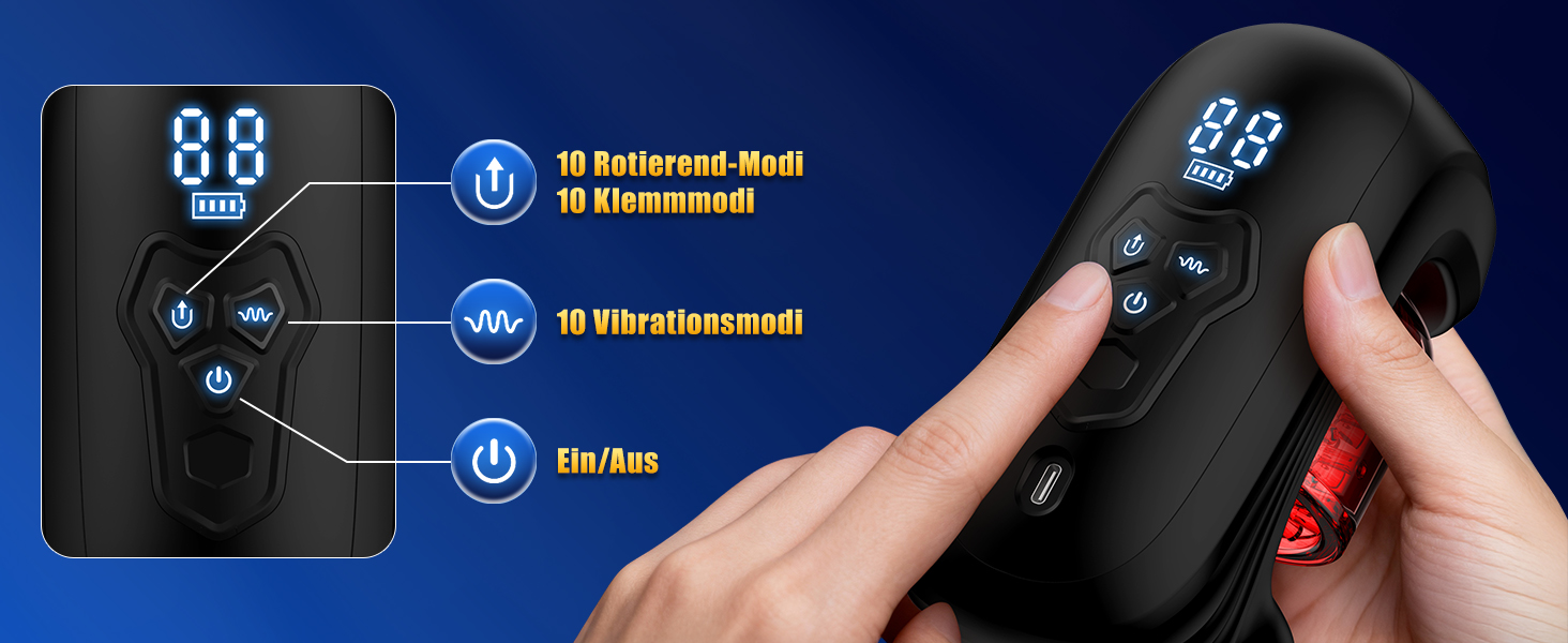 Der Text zeigt die Indikatoren „88“ und „IQ“ auf einer scheinbar digitalen Oberfläche oder einem Bildschirm mit blauem Hintergrund, auf dem das Konfiguration- oder Einstellungsmenü angezeigt wird.