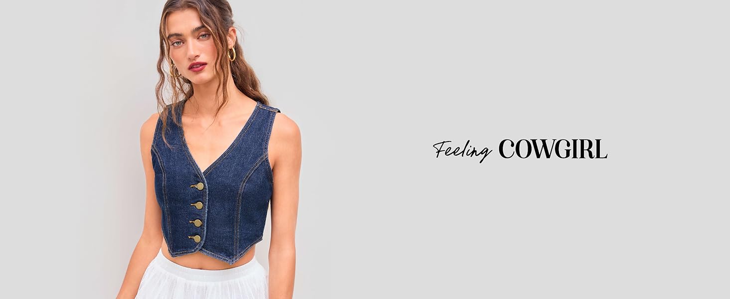 denim vest women