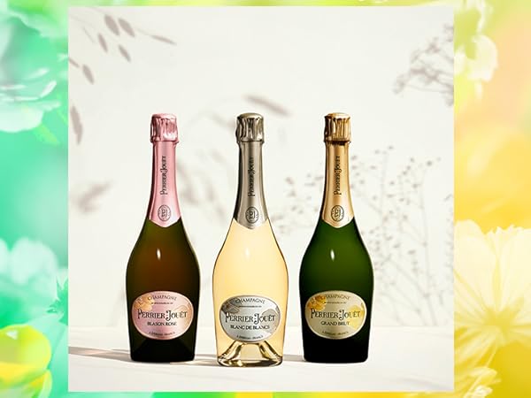 Perrier-Jouët Grand Brut シャンパン　５本 ペリエ・ジュエ グラン・ブリュット エコロジカル・ボックス NV
