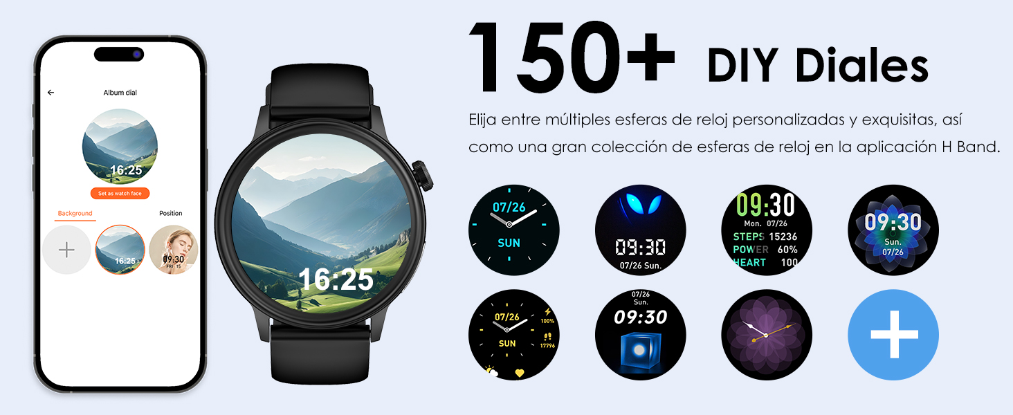 reloj inteligente hombre