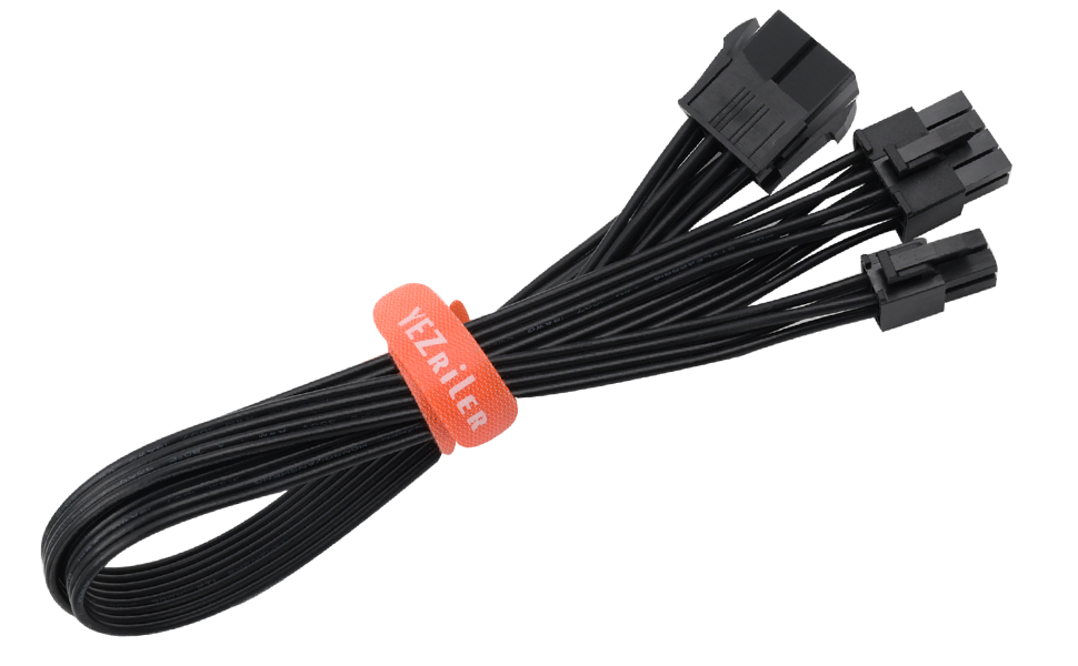 YEZriler 8 Pin to 4 Pin CPU Power Adapter, CPU 8 Pin Female