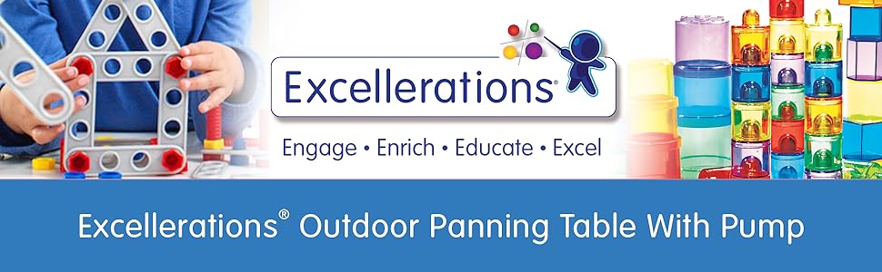 Excelleration Outdoor Water Table with Pump