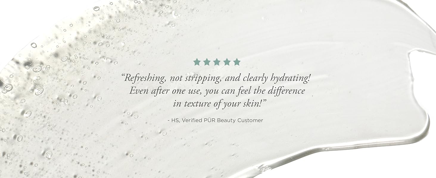 Verified PUR Beauty Customer Review