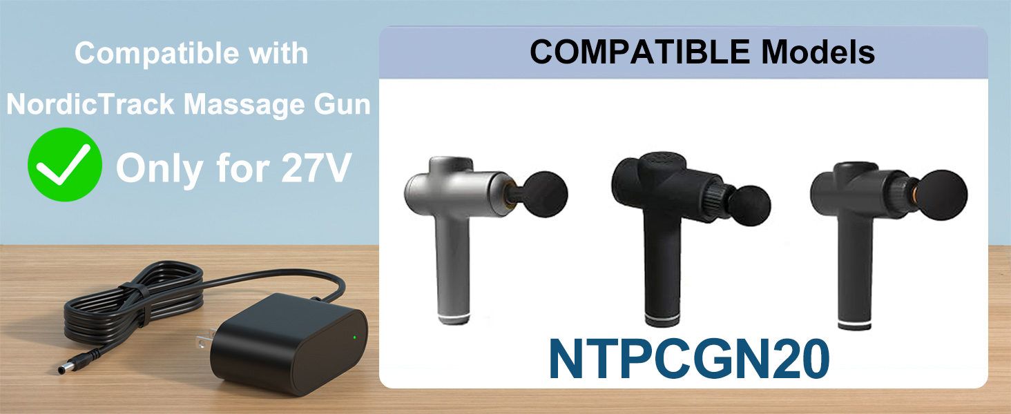 Nordic Track Massage Gun Charger