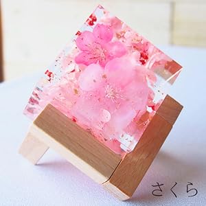 Amazon｜クリスタルハーバリウム ピンク×1個 花 ギフト