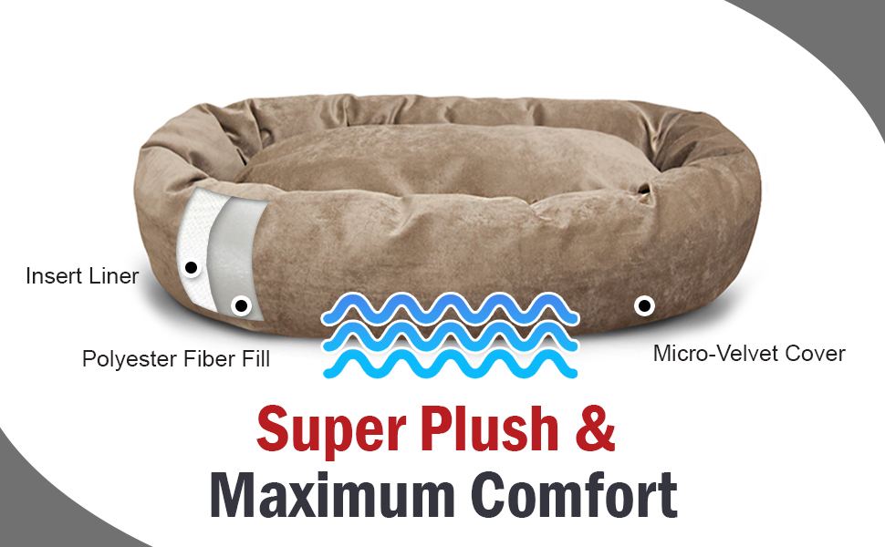 donut bed for large dogs large donut dog bed donut bed for medium dogs donut pet bed calming bed