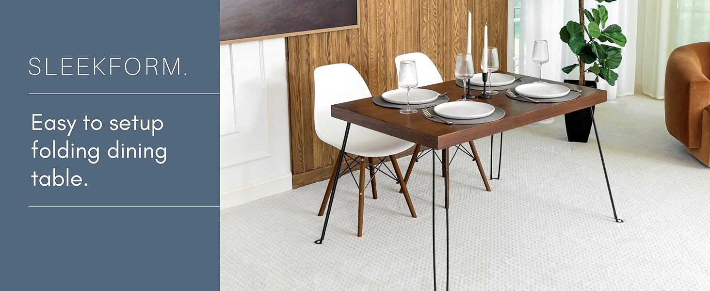 folding dining table