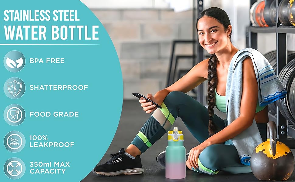 water bittle stainless steel water bottle water bottle insulated water bottle with straw insulated