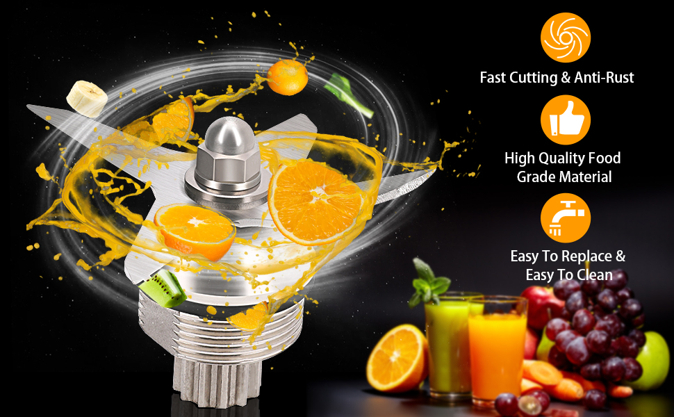 Blender Wet Blade Assembly with Wrench & Drive Socket