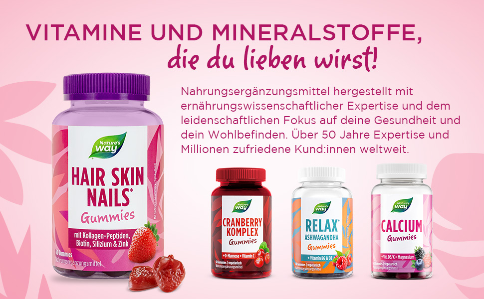 Nature's Way Haut Haare Nägel Gummies A Plus