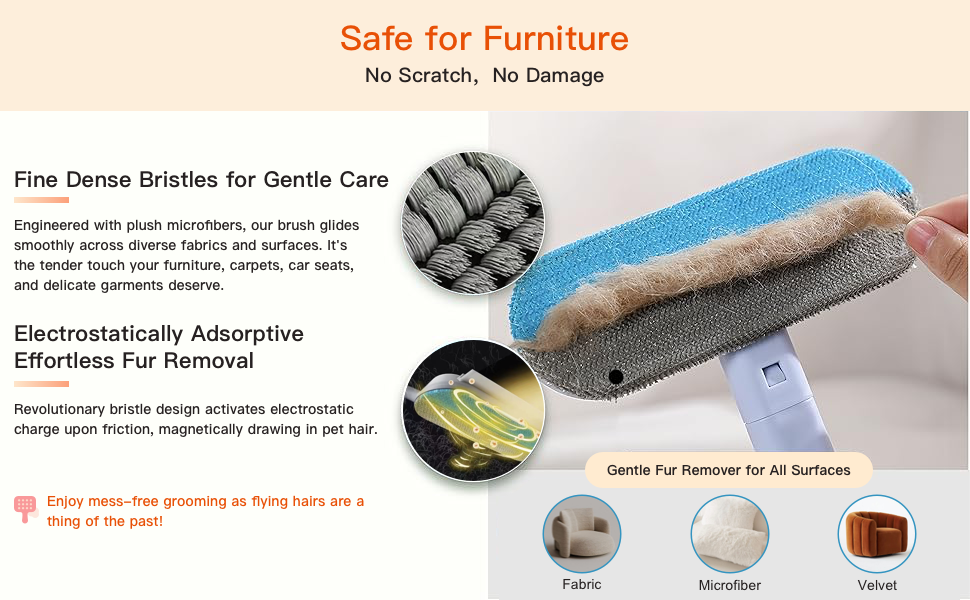 safe for furniture, no scratche, no damage