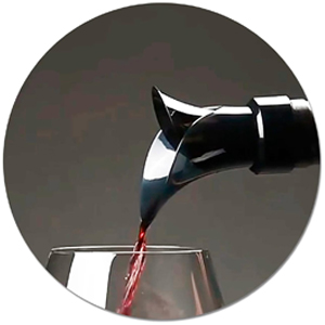 Aireador Decantador de Vino y Tapón Antigoteo