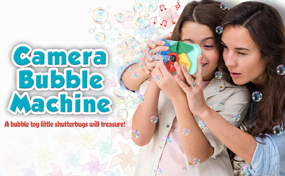 Pinwheel Bubble Camera