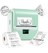 ORGSTA Label Maker Machine with Tape, T003 Thermal Label Maker, 2 Inch Bluetooth Label Printer Co...