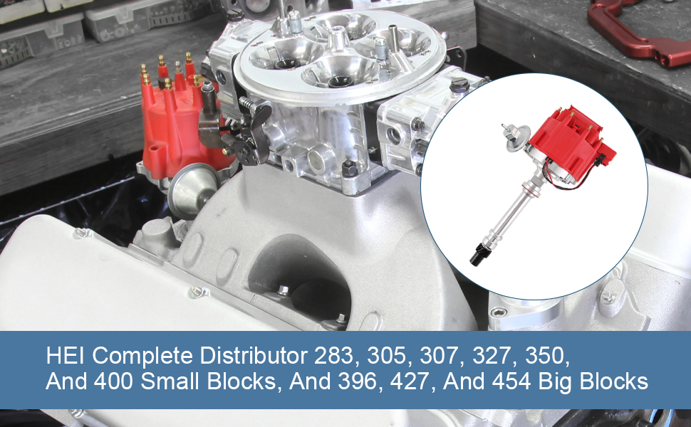 Amazon.com: JDMSPEED New Red Cap HEI Distributor Replacement