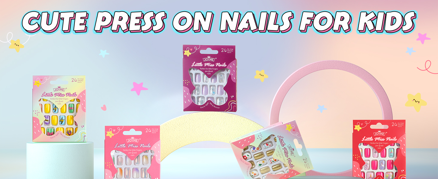 cute press on nails for kids