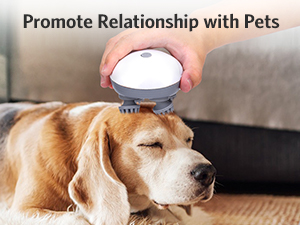 Handheld Pet Massager for Dogs and Cats