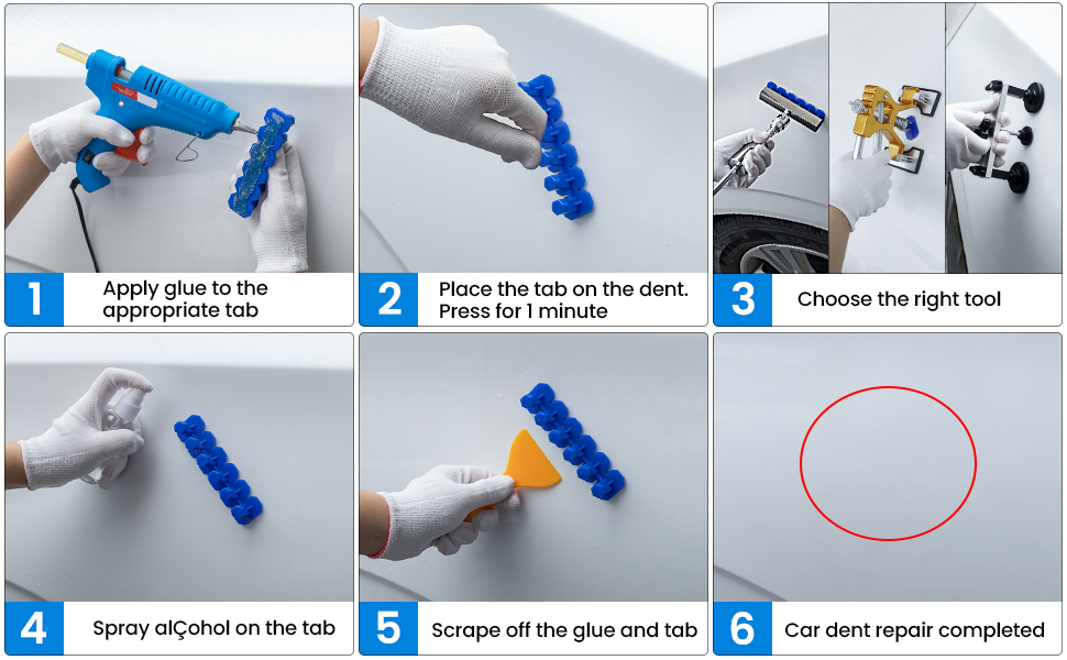 dent puller dent remover tool for car car dent puller dent puller kit paintless dent removal kit car