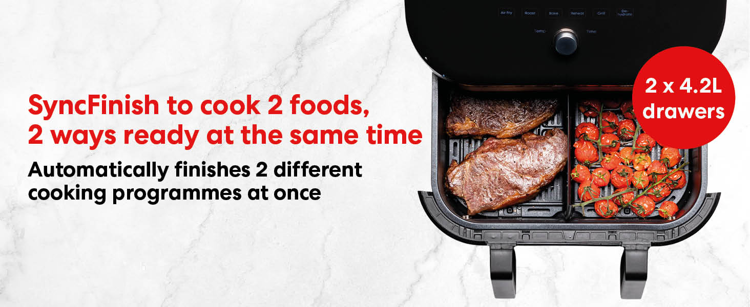 SyncFinish Air Fryer VersaZone