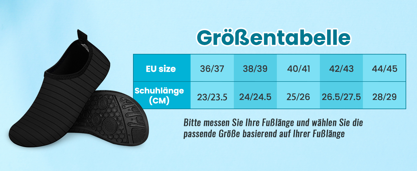 Badeschuhe Wasserschuhe Damen Herren,Schwimmschuhe Barfußschuhe Strandschuhe,Leicht Surfschuhe