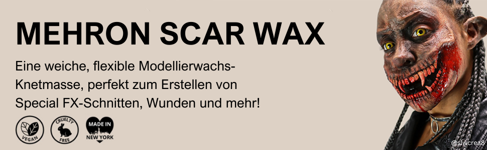 mehron scar wax