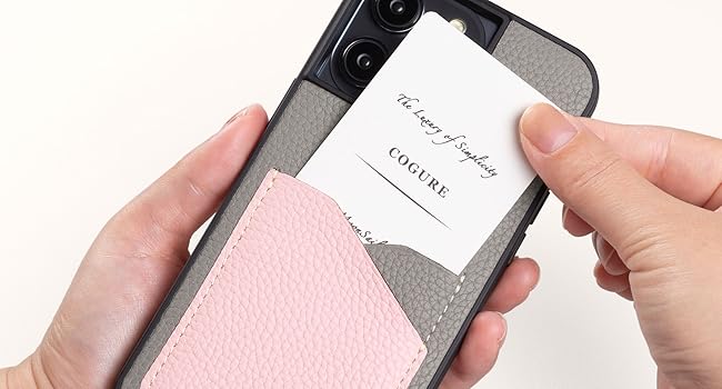 【色:グレージュ+ピンク_サイズ:iPhone15ProMax】COGURE コ 色:グレージュ+ピンク_サイズ:iPhone15ProMax】COGURE コ Amazon