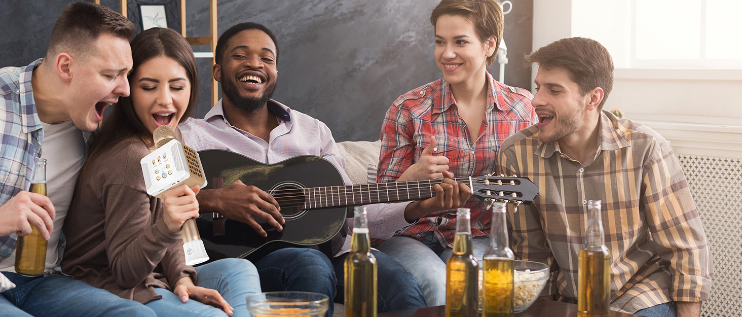 TOSING 016 micro karaoke sans fil pour adulte 20w