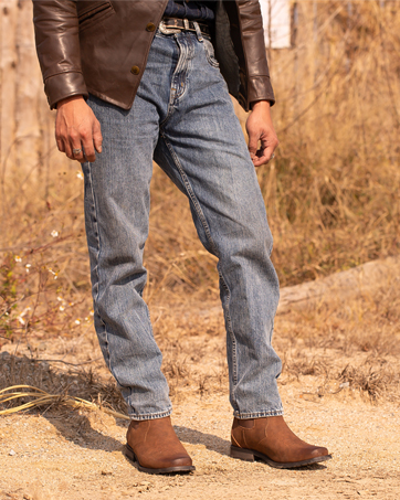 ankle cowboy boots for men square toe boots mens western boots brown chelsea boots mens work boots