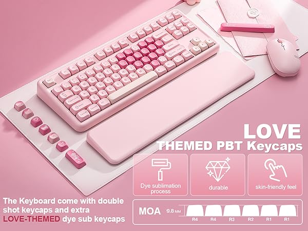 Amazon.com: YUNZII B87 Wireless Mechanical Keyboard,QMK/VIA