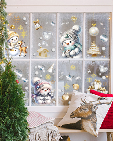 christmas sticker decal