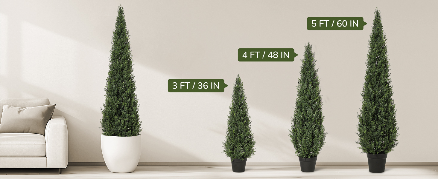 artificial tree topiary pine