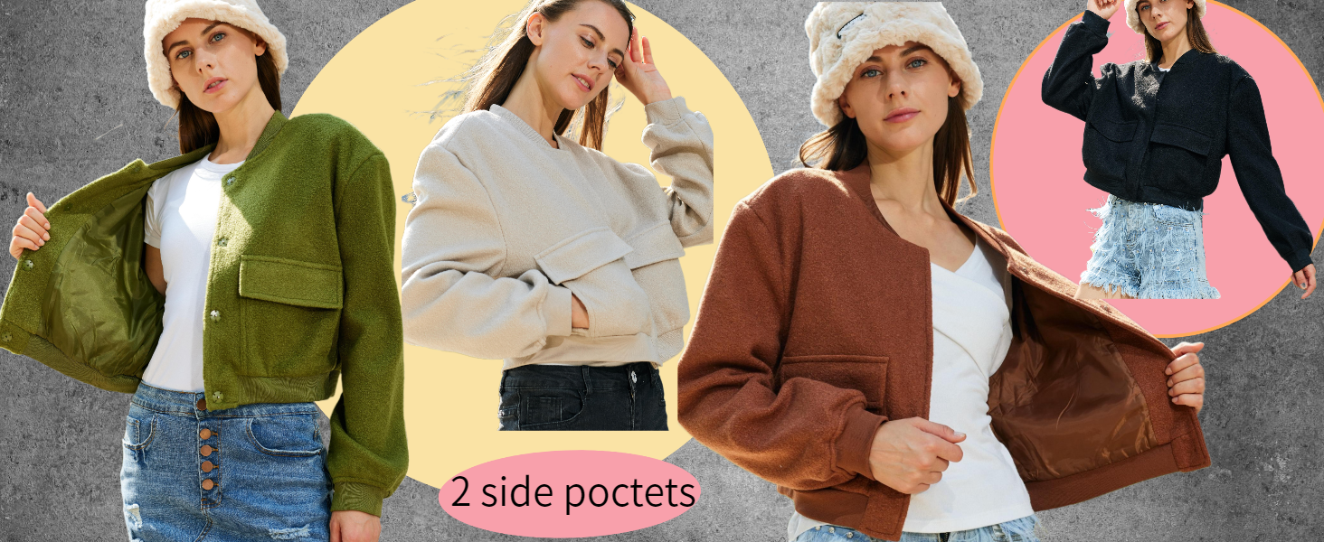 Elastic Hem Cuffs and Collar