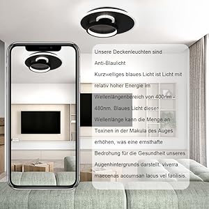 led deckenleuchte modern