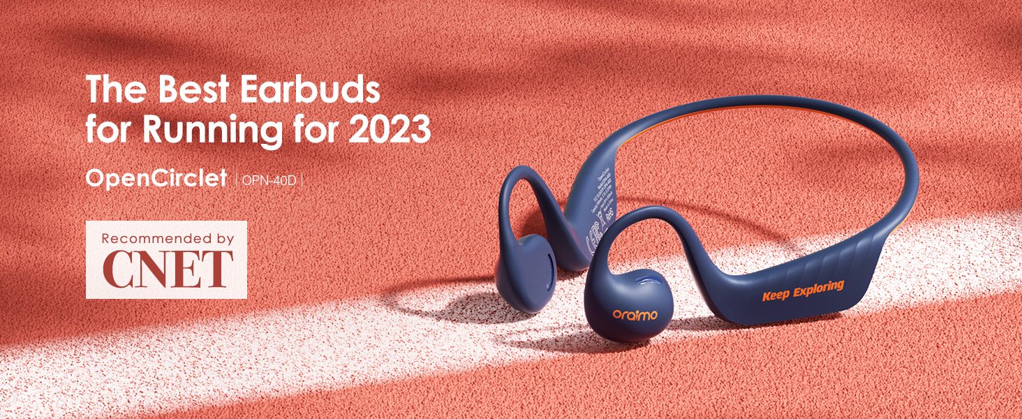 Oraimo OpenCirclet Open Ear Sport Headphones,2023 New Concept Healthy
