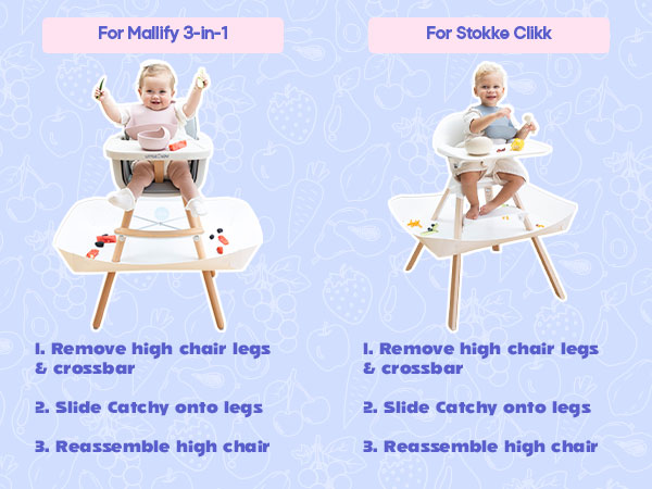 high chair catchy A+